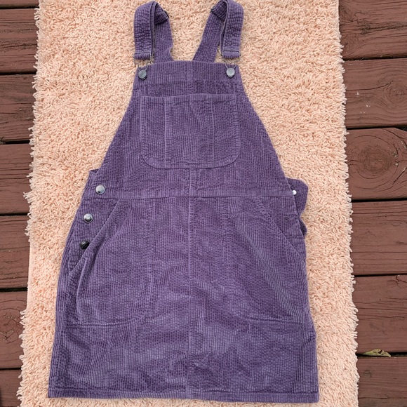 Purple corduroy dress Clearance